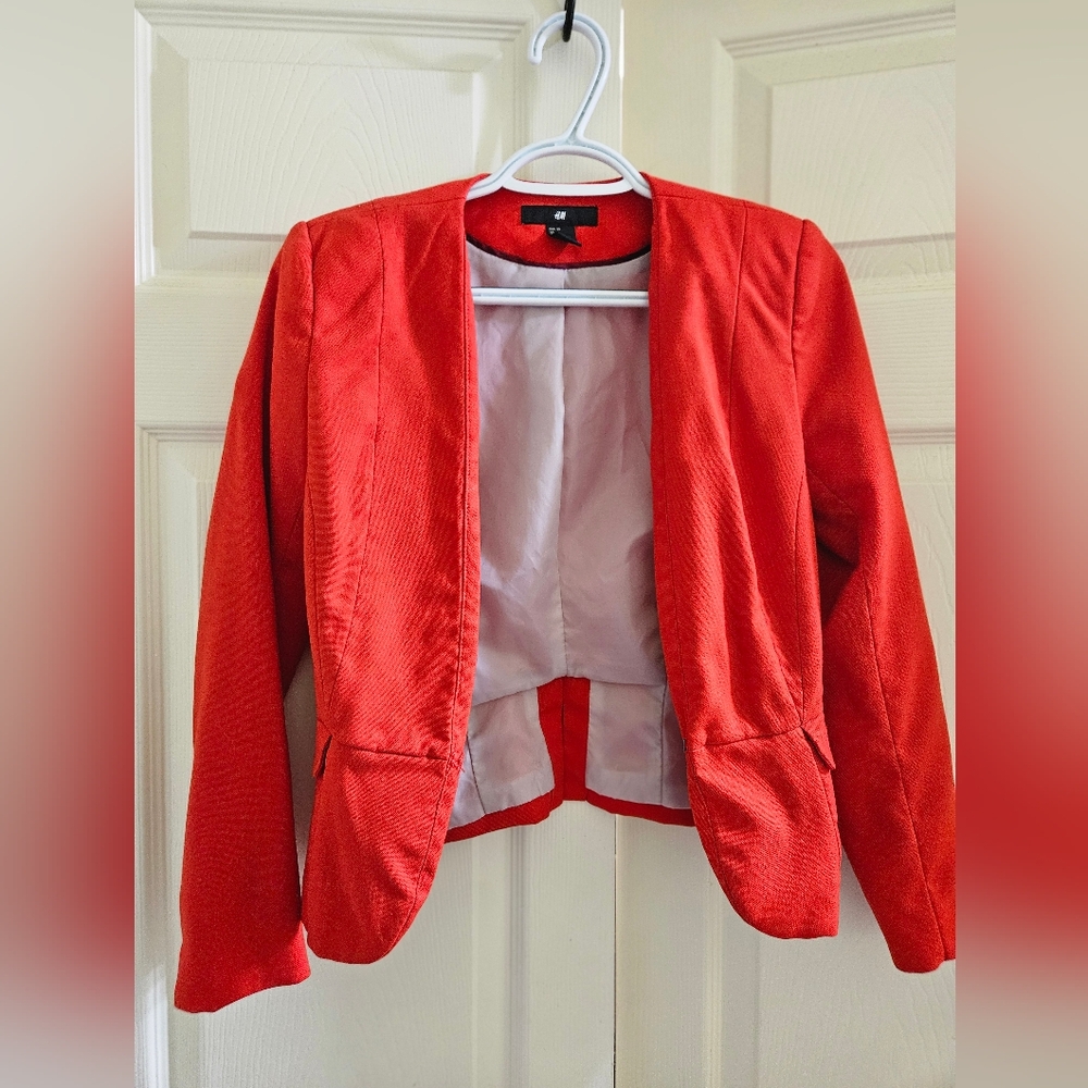 H&M Red Blazer